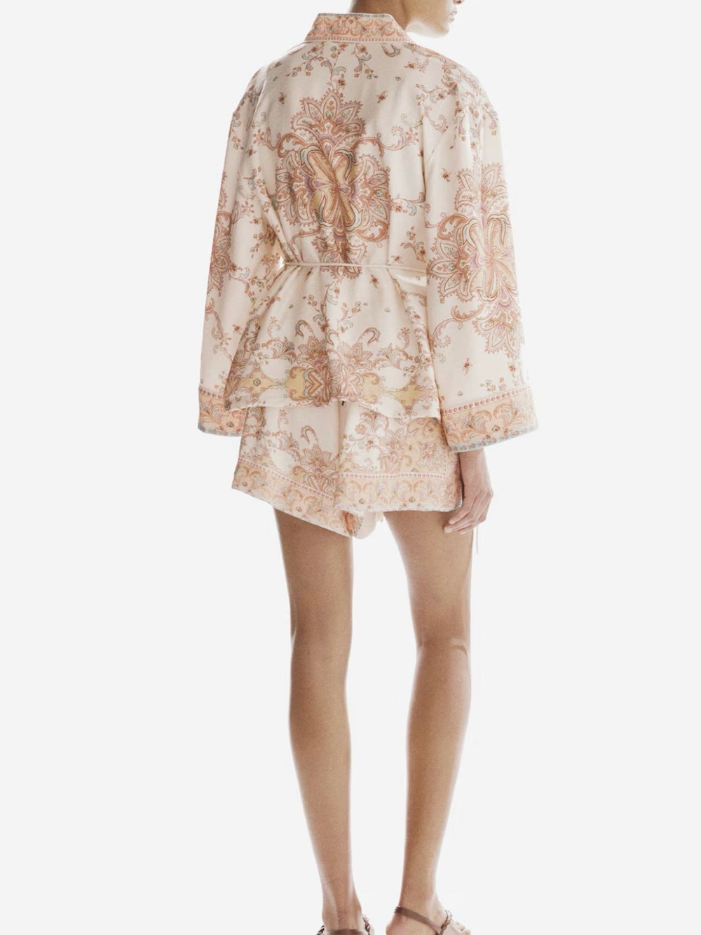 Casual Wrap Jacket -Kimono - Picture 3 of 5